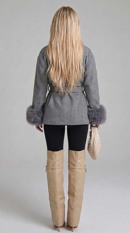 Cirella - The Siena Grey Coat