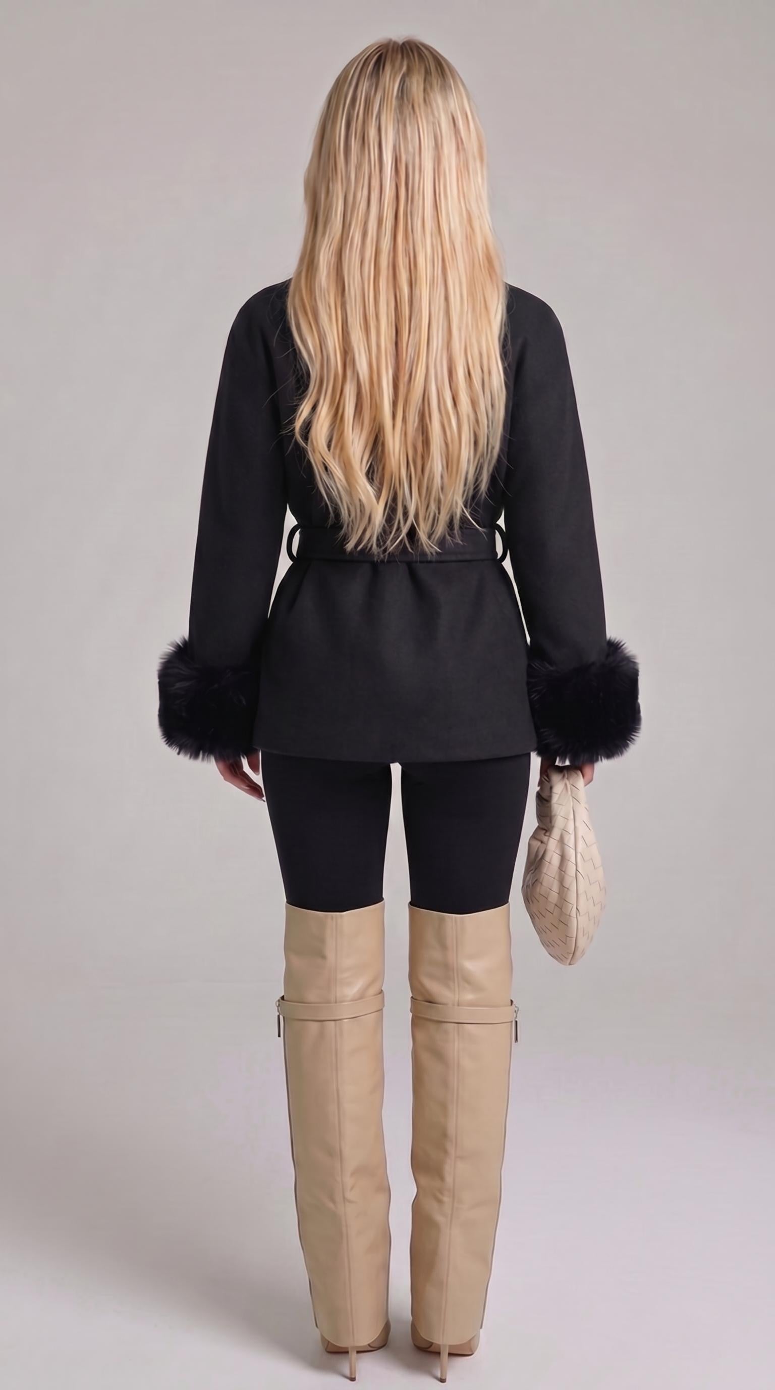 Cirella - The Verona Black Coat