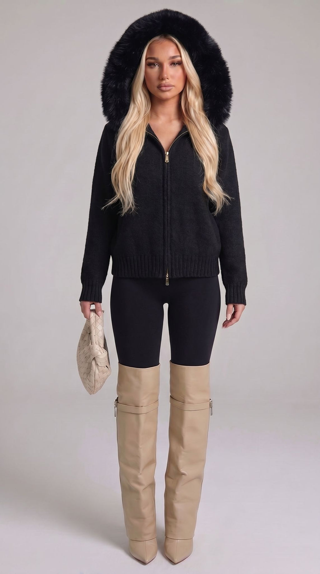 Cirella Signature Zip – Black