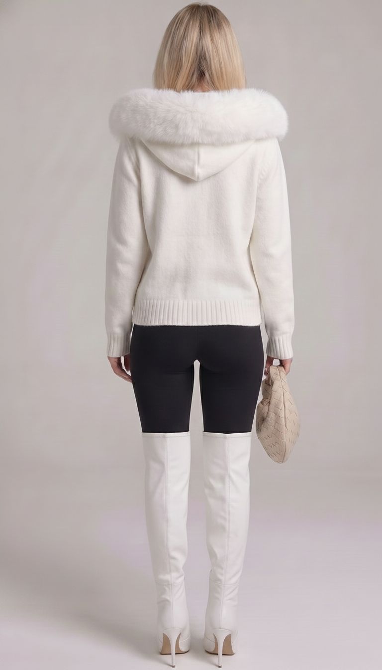 Cirella Signature Zip – White