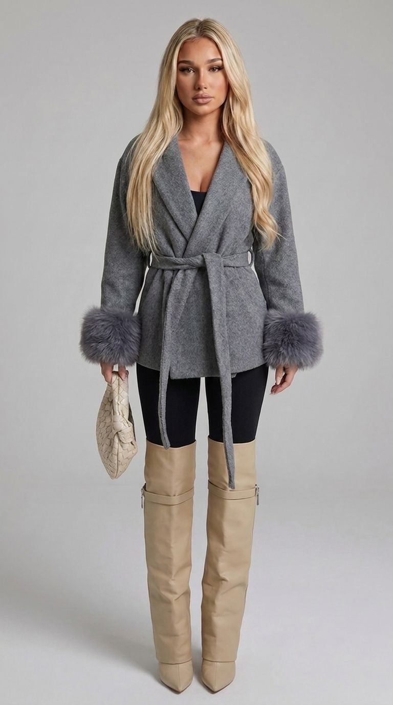 Cirella - The Siena Grey Coat