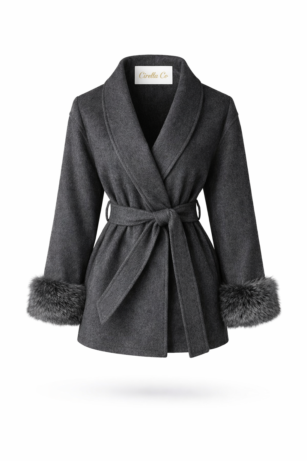 Cirella - The Siena Grey Coat