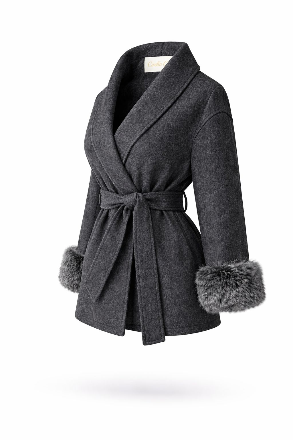 Cirella - The Siena Grey Coat