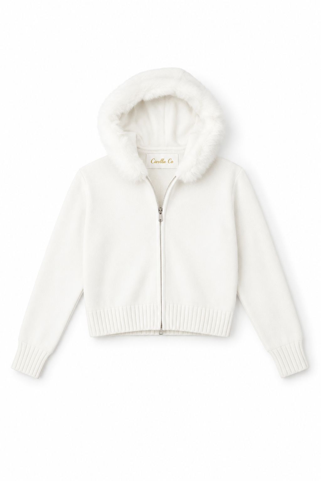 Cirella Signature Zip – White